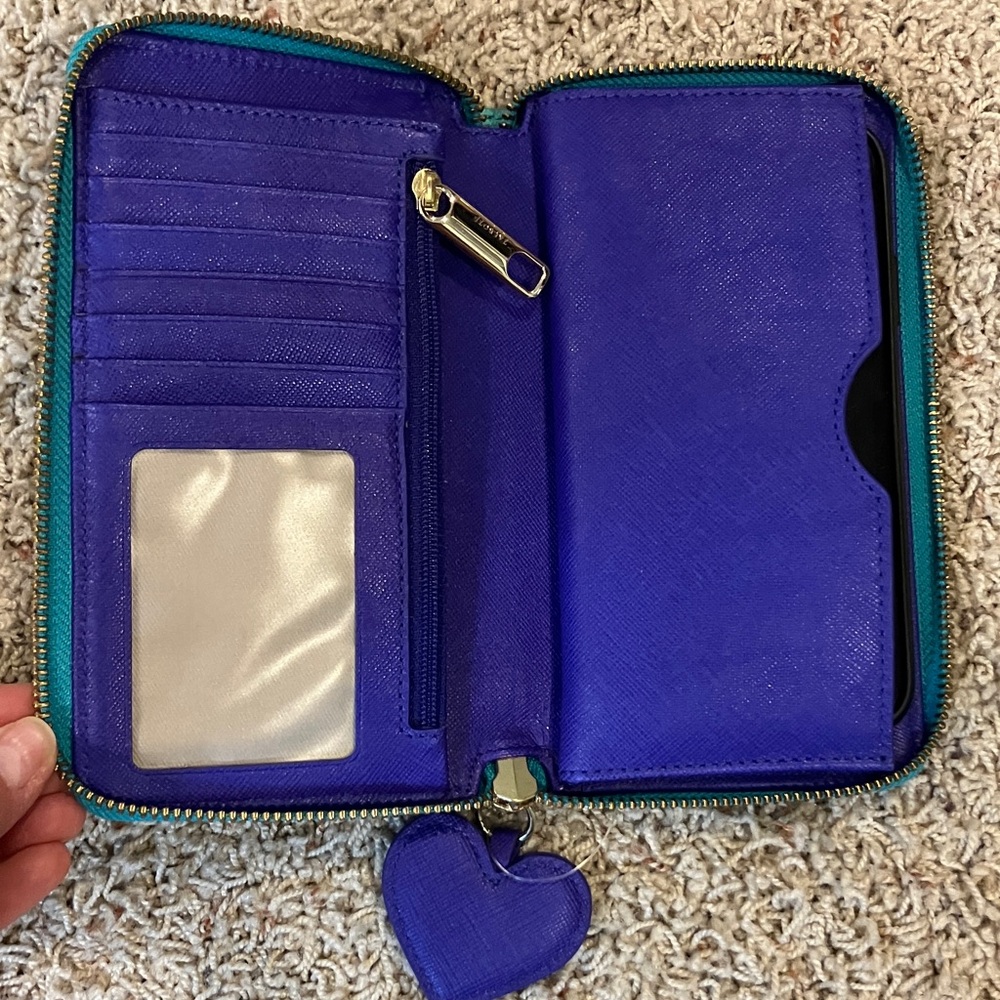 Talbots Leather Zip-Around Wallet - Picture 11 of 13
